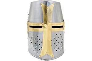 Nautical Replica Hub Ottone Crociato Casco Costumi di Halloween per adulti