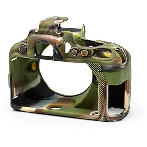 FND D3500 CAMO Silicone Cover with Screen Protector Glass