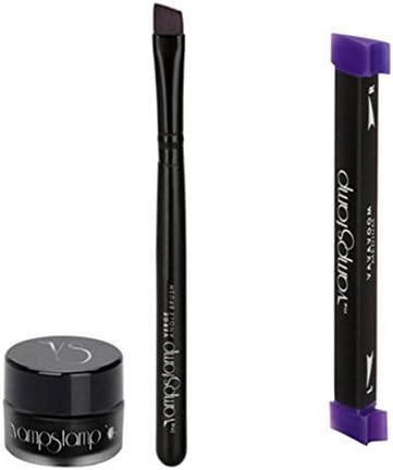 Zeuxs Gel Eyeliner Set eyeliner cream eyeliner brush medium eyeliner seal eyeliner tatoo 3pcs