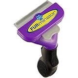 FURminator Fellpflege deShedding-Pflegewerkzeug für langhaarige große Katzen über 4,5 kg, Größe L, 1 Tool