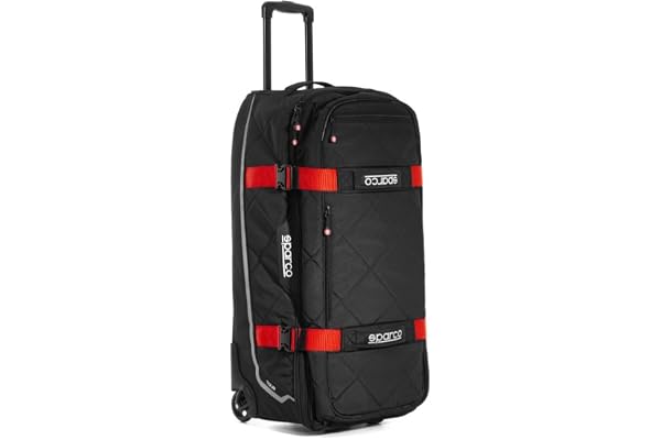 SPARCO Sac Tour Noir/Rouge