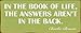 Produktbild 1art1 79947 Inspiration - In The Book Of Life The Answers Arent't In The Back, Charlie Brown Poster Blechschild 31 x 13 cm