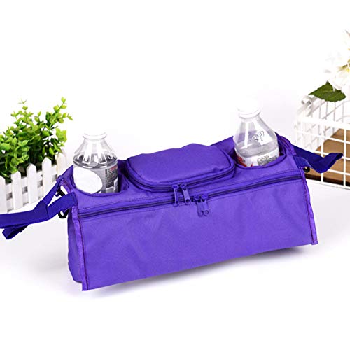 Preisvergleich Produktbild Grifri lujiaoshout Babyartikel Kinder Aufbewahrungstasche suspendierte Tablett mit Kinderwagen, Lila 1 PC