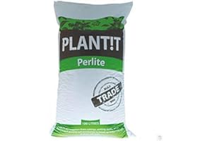 PLANT !T 100,50,25,10 & 5 Litre perlite grade hydroponics grow medium pot soil plant!t (10 Litre)