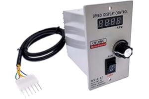 COZPARTS UX-A-52 Display Digitale Regolatore di Velocità 400 W AC 220 V Velocità Motore Pinpoint Regolatore Regolatore Avanti e Indietro 50/60hz