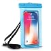 Produktbild ONEFLOW Wasserdichte Hülle iPhone Full Cover in Blau 360° Unterwasser-Gehäuse Touch Schutzhülle Water-Proof Handy-Hülle für Apple iPhone X 8 7 7Plus/8Plus 6S 6 Plus 5 5S Case Handy-Schutz