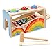 Produktbild NIWAWA Holz Xylophon, Hammerspiel und DREI Kugeln Musikspielzeug Lernspiel für Kinder
