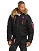 Produktbild Alpha Industries Herren Jacke Mantel PPS N2B, L, Black/Red