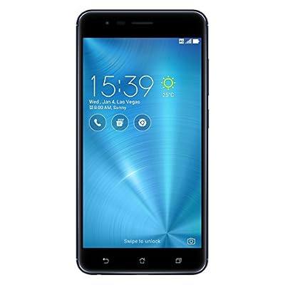 Asus Zenfone 3 Zoom Smartphone portable débloqué 4G (Ecran: 5,5 pouces - 128 Go - Double Micro-SIM - Android 6) Noir