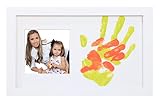 Bilderrahmen mit 2-Farben-System für Handprint, weiss