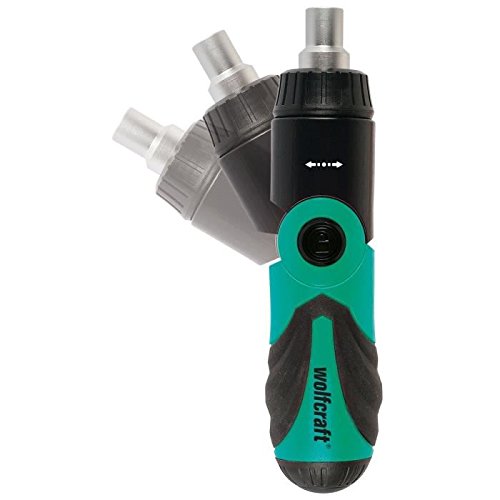Wolfcraft 8822000 Kit Schraubendreher schwenkbar Ratsche 24-teilig