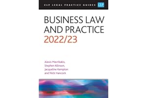 Business Law and Practice 2022/2023: Legal Practice Course Guides (LPC)