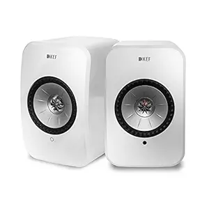 KEF LSX Wireless Music System (White, Pair)