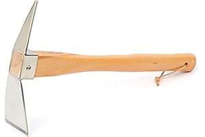 XMRISE Zappa rastrello a Mano coltivatore coltivatore e timone Zappa Hoe Harrow Pickaxe Mattock Giardinaggio Raccolta Zappe Giardino utensile da Giardino,Hoe&Pick