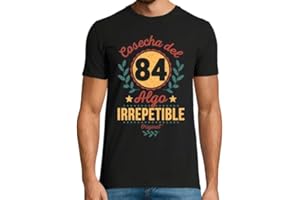 LATOSTADORA Camisetas Regalo 40 Cumpleaños Hombre - Camiseta 40 Años Hombre - Camiseta 1984 - Camiseta Graciosa Regalo Cumple - Regalos Originales Hombre 40 años - Ideas Para Cumpleaños 40 Aniversario