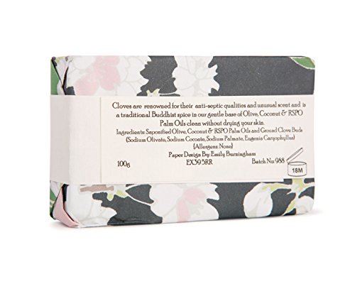 Clovelly Soap Co natürliche, handgefertigte Gewürznelken-Seife für alle Hauttypen 100g … - 3