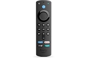 AMAZON DEVICES ACCESSORIES Alexa Voice Remote (3rd generation) with TV Controls | International Version | Requires compatible Fire TV device