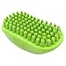 Produktbild POPETPOP Silikon Hund Katze Welpen Badebürste Fellbürste Kamm (grün)