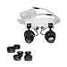 Produktbild 9892GJ-3A Headband Head Wearing Magnifier with 2LED Light Multi-Lens Eye Loupe 10X 15X 20X 25X for Watch Jewelry Clock Repair