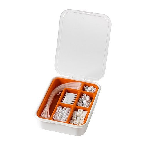 Preisvergleich Produktbild IKEA FIXA -114- Stück -Set Kabelmanagement