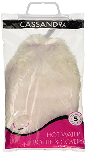 Cassandra Soft Fur Hot Water Bottle & Cover Set - Colours May Vary