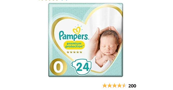pampers diapers size 0 price
