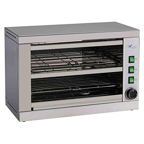 Toaster-salamandre avec minuteur - 2 niveaux
