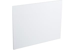 Aquariss Gloss White 700mm MDF L Shape Shower Bath End Panel