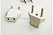 Produktbild 1X AKTrend Reise Strom Adapter Weiss Stecker Für USA/Japan/Kanada/Mexiko Zu EU Deutschland Reiseadapter Reisestecker US auf EU Reiseadapter Stecker Adapter USA Weiss
