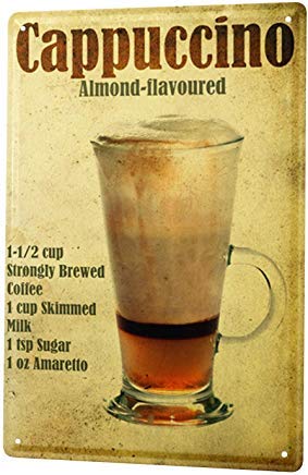 Preisvergleich Produktbild Vivityobert Warnschild für Party, Retro, Margarita, Cocktail, Rezept, Bar, Pub, Restaurant, Metall, Hausdekoration, Privates Eigentum Vorsicht Hinweisschild, 20,3 x 30,5 cm