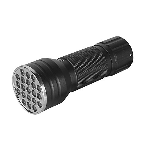 FoxFix UV Flashlight Leuchte / Prüfgerät /Taschenlampe, 21 LED, 395nm - 2