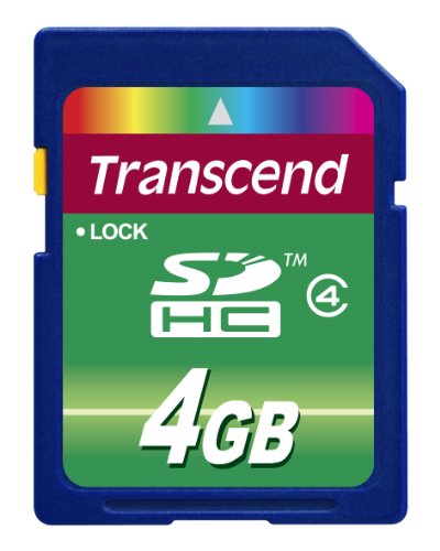 Transcend SDHC 4GB Class 4 Speicherkarte