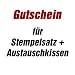 Produktbild trodat Gutschein fur Stempelsatz + Austauschkissen fur Stempel printy 5200 ohne Logo
