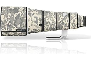 Rolanpro wasserdichte Objektivabdeckung für Sony FE 400 mm F2.8 GM OSS Objektivschutzhülle, Regenschutzhülle, Kleidung, #UCP Grau Camo wasserdicht