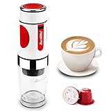 Portable Coffee Maker by Barsetto Espresso Maker for Capsule & Ground Coffee, up