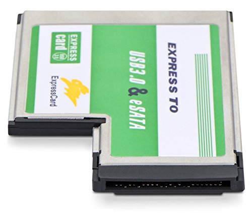 DONZO LT236 Express Card zu 1 Port USB 3.0 & ESATA 54 mm Adapter mit ASM1042+1153E Chipsatz - 7