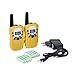 Produktbild Upgrow 2X Walkie Talkies Set Kinder Funkgeräte mit Ladegerät und Akkus 3KM Reichweite 8 Kanäle VOX Taschenlampe Walki Talki Spielzeug für Kinder mit 8 Akkus Wiederaufladbar (Gelb)