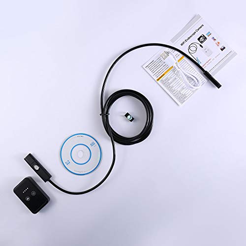 Preisvergleich Produktbild Newgreenca 8MM Wireless-Universal-WiFi Endoskopkamera 2M / 5M Kabel 6LED Adjustable
