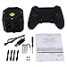 Produktbild 414 Faltbarer Mini RC 2.4G RC Quadrocopter Drohne Flugzeuge UAV mit One Key Return Headless Modus 3D Flips Geschenk Geschwindigkeitsschalter - Schwarz