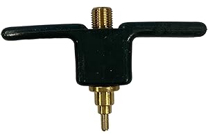 Seilflechter – Adattatore Valvola per Parabordi, Universale per Pompa Bici, Auto, Compressore, Gonfiaggio, Sgonfiaggio Rapido & Sostituzione Valvola Fender, Accessorio Essenziale Nautica