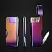 Produktbild Jobon Swiss Knife elektronisches Feuerzeug ZB-380 (Dazzle Farbe) USB aufladbare Gleiche Slim mit iphone6 Smart-IC auf 7 Sekunden automatisch Extinguished