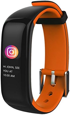 Fitness Tracker with Heart Rate Monitor- Diadia Fitness Watch Activity Tracker IP67 Waterproof Slim Smart Band with Step Calorie Counter 14 Sports Mode Sleep Monitor,Pedometer for Kids Women Men,Mothers Day Fathers Day Gifts (Yellow)