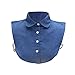 Produktbild Bobopai Women Vintage Choker Necklace Detachable Lapel Shirt Fake False Collar (Blue)