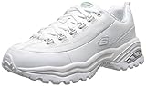  Skechers Sport Premium Mujer Blanco Piel Deportivas Zapatos Nuevo EU 40