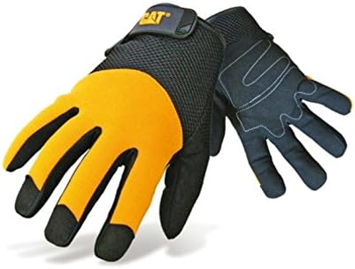 Caterpillar Mens 12215 Durable Padded Palm Gloves