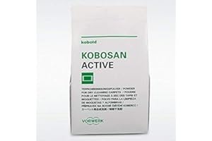 VORWERK FOLLETTO Kobosan Active, Teppichreiniger-Pulver, Originalprodukt von Vorwerk, 5 Beutel mit 500 gr