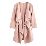 Knopfleiste Bluse Solide Tunika Shirtbluse Softshellmantel Winterparka Pull-Over Damen Cardigan Blazer Funktionsjacke Gürtel Langarm Mantel Wasserdicht Kostüm Damenmode in Mehreren Farben Hochwertig Retro Herbst Wasserdicht Warme Lose Wickel Wolle Pelz Wildleder Kapuzen Revers Gürtel Winterparka Kapuzenpullover Parka Übergangsjacke Überzieher Parka Mantel Strickjacke Regenmantel Jacket Damen Bluse Shirtbluse Winddichte Außenbereich Vintage Retro Rockabilly Jacket Frauen