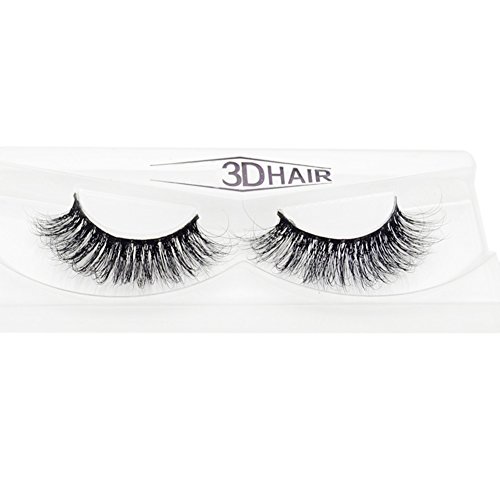 Blue Vessel 1 paar Künstliche 3D Dicke Wimpern Falsche Wimpern Verlängerung Handgefertigt (11)