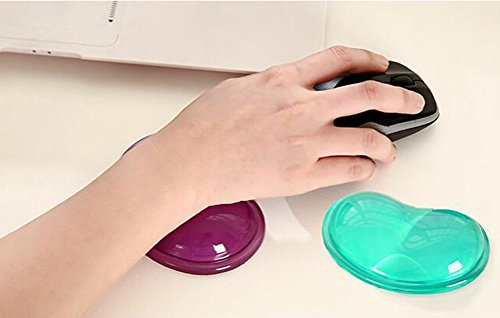 Beileer Handballenauflage gel ergonomisch zur des Handgelenks (lila) - 5