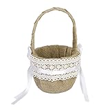 cesta niña trapillo Perfecta para fiesta de ceremonia de boda